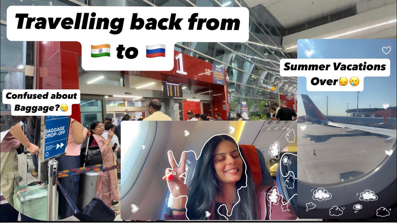Travelling from India 🇮🇳 to Russia 🇷🇺| Back to college🥺📚| #mbbsabroad #viralvideo #ytshorts #bsmu
