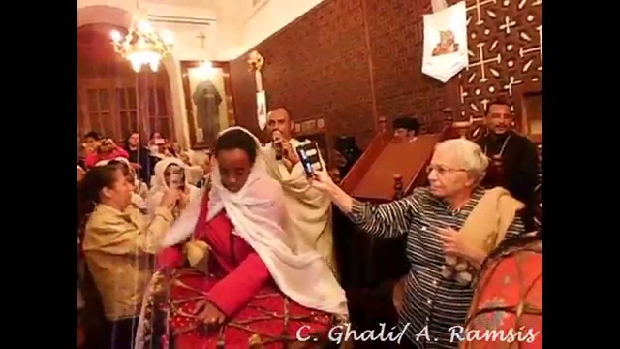 Ethiopian Orthodox Tewahedo Mezmur in Dabra Mariam, Kuskam, (El-Muharraq) 01 Asiut, Egypt
