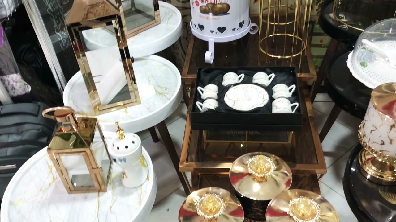 جولة في محل معرض مراكش علال الفاسي مقهى ماليزيا  /اواني راقية /اثمنة مناسبة /￼اكسسورات /ملابس