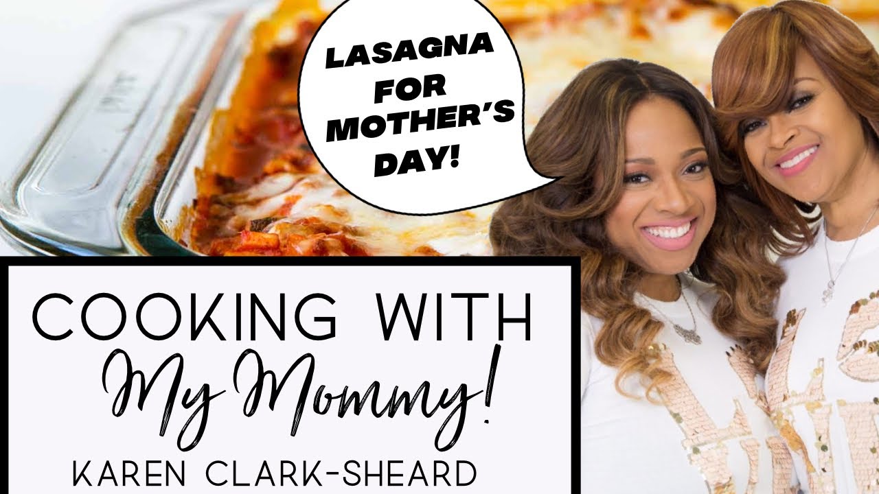 COOKING WITH MY MOMMY: LASAGNA! | KIERRA SHEARD