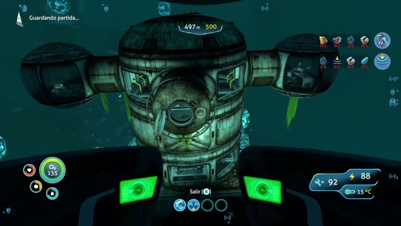 Subnautica. construyendo el cyclops .parte 7