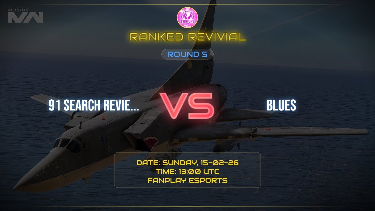 Match 2 | 91 SEARCH REVIEW vs BLUEs | RR | R5 | FE