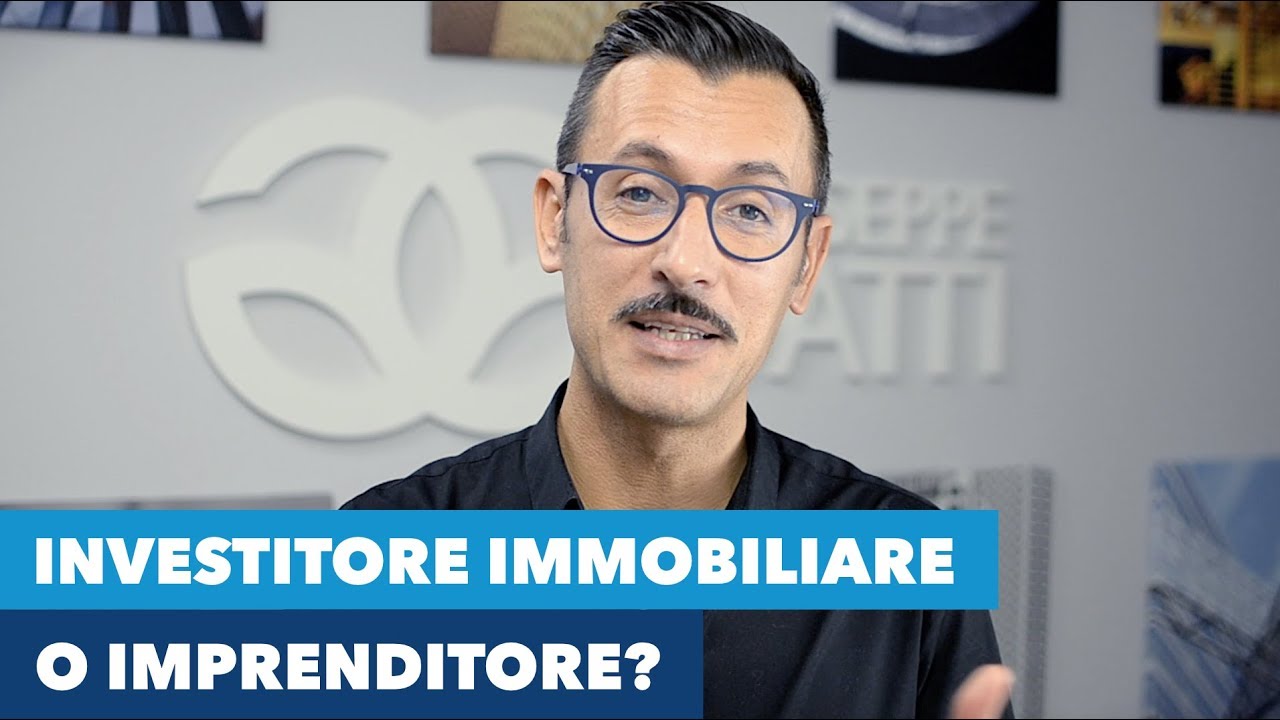 Sei un investitore immobiliare o un imprenditore?