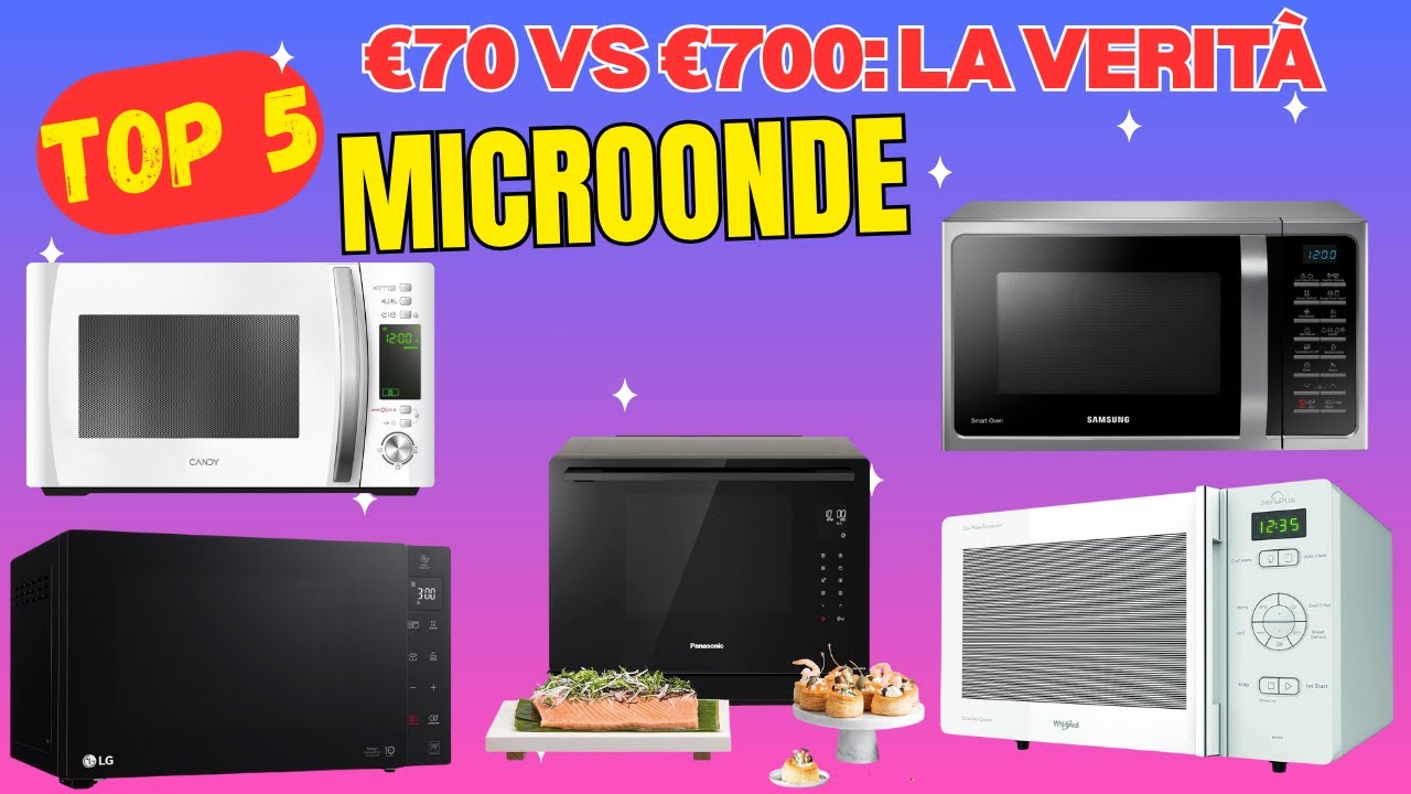 Migliori Forni a Microonde 2025? 🏆 TOP 5: Dal Microonde Inverter al Combinato (Recensione)
