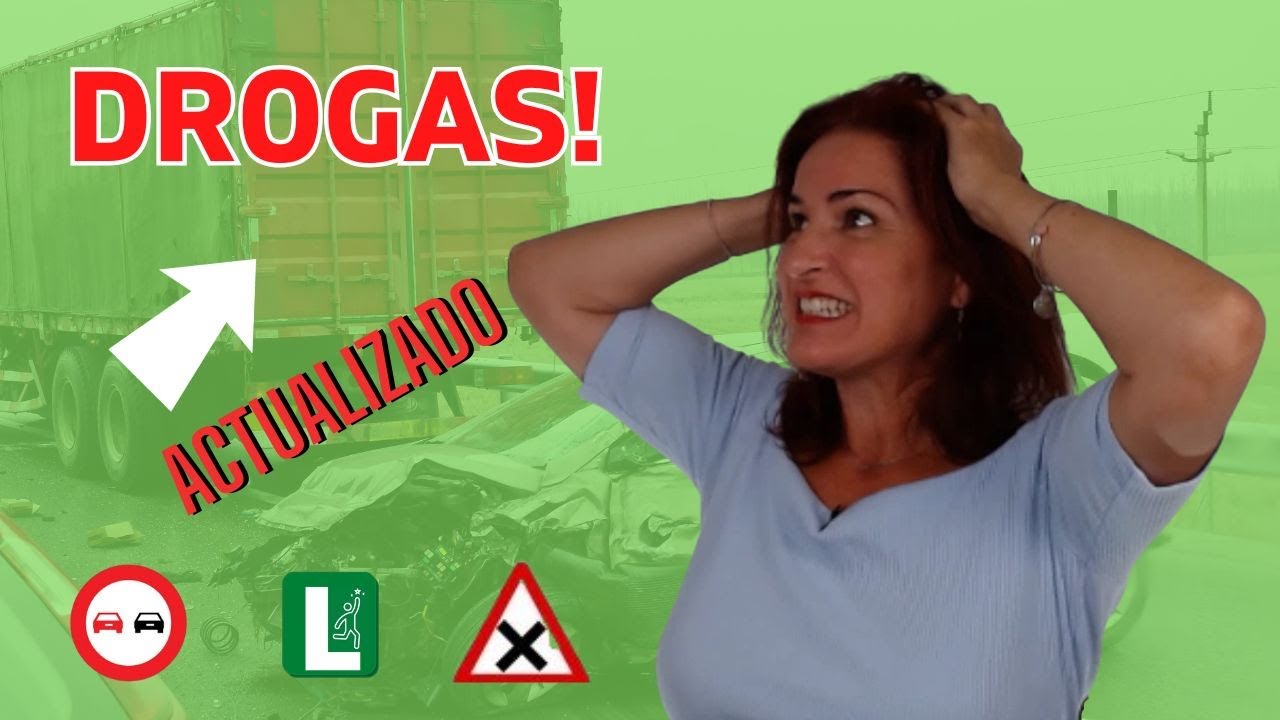 10 preguntas sobre 💊 DROGAS en el examen de la DGT. Teórico B.