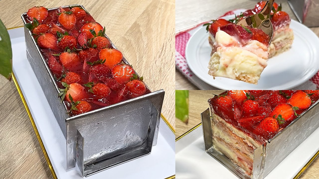 Ternyata mudah buat Strawberry Tiramisu Sodok Viral, makin enak pakai Lady Finger homemade!