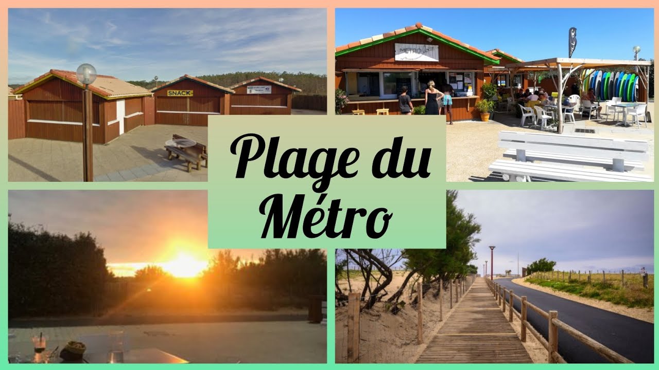 Balade autour de la plage du Métro à Tarnos.