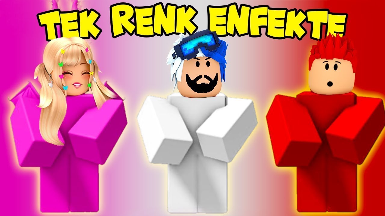 😂 TEK RENK AMA ARKADAŞINI ISIRACAKSIN 😂 KÜBRA NİSA HAN KANAL ROBLOX Furry Infection game