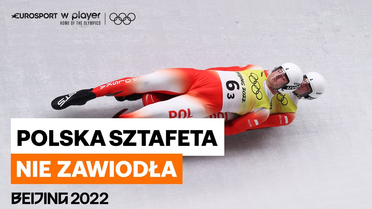 POLSKA sztafeta na 8. MIEJSCU 🇵🇱 | Cały przejazd | Saneczkarstwo Pekin 2022