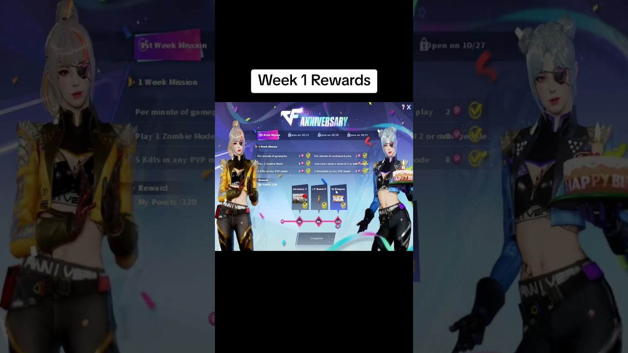 CFPH: Claiming 16th Anniversary Week 1 Rewards  #cfph #crossfire #cf #fyp #crossfireph