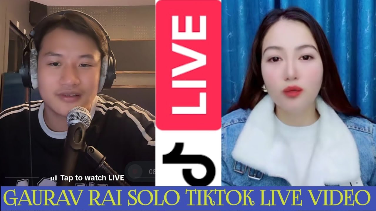 Gaurav rai new tiktok live video | nepali tiktok live video 2025 | arjun pandit #foryou