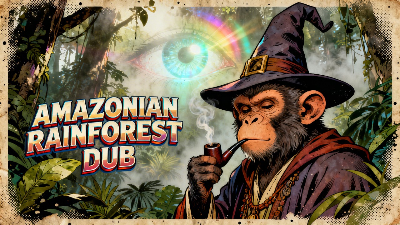Amazonian Rainforest Dub (Full AI Album) | The canopy provides, rest up apprentice...