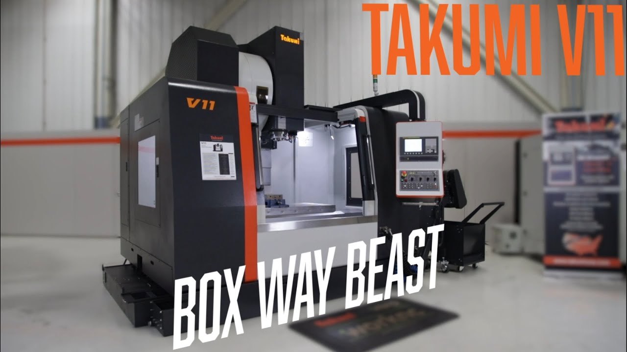 Box Way CNC Machine - Takumi V11