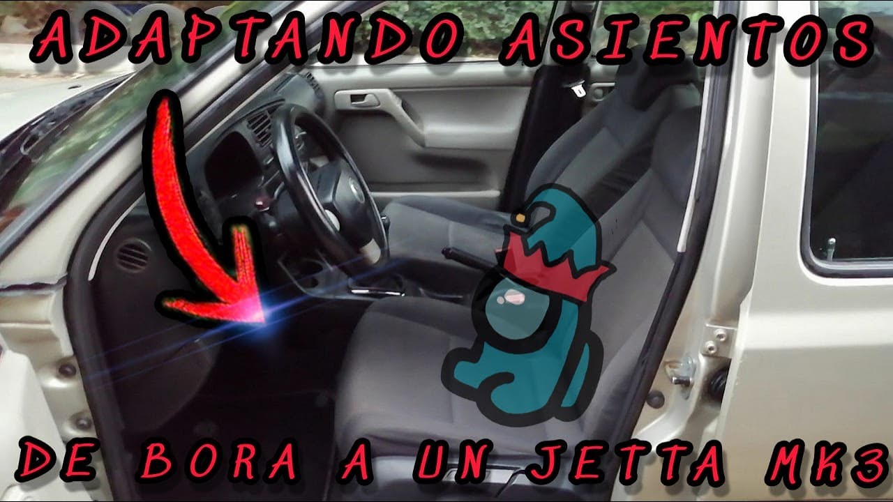 COMO ADAPTAR ASIENTOS DE BORA/JETTA MK6 A GOLF/JETTA A3 #VILERMK#JETTA#BORA#