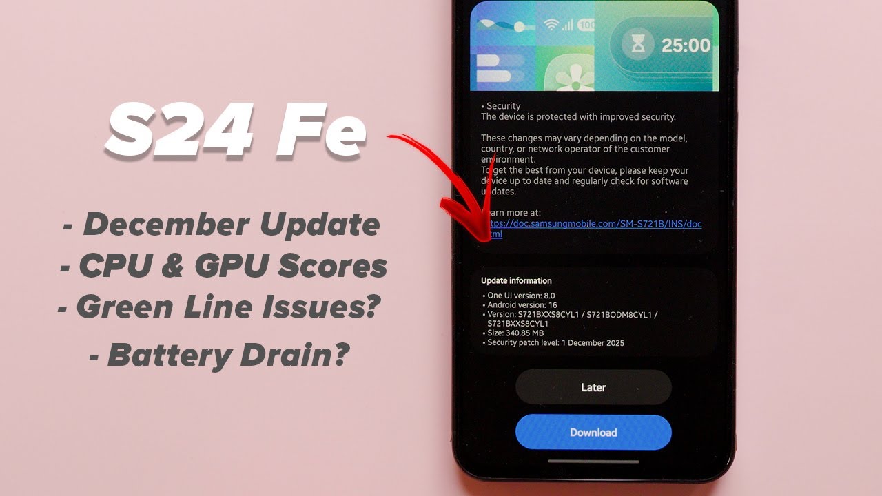 Samsung Galaxy S24 FE New Software Update Review (After 30 Hours)
