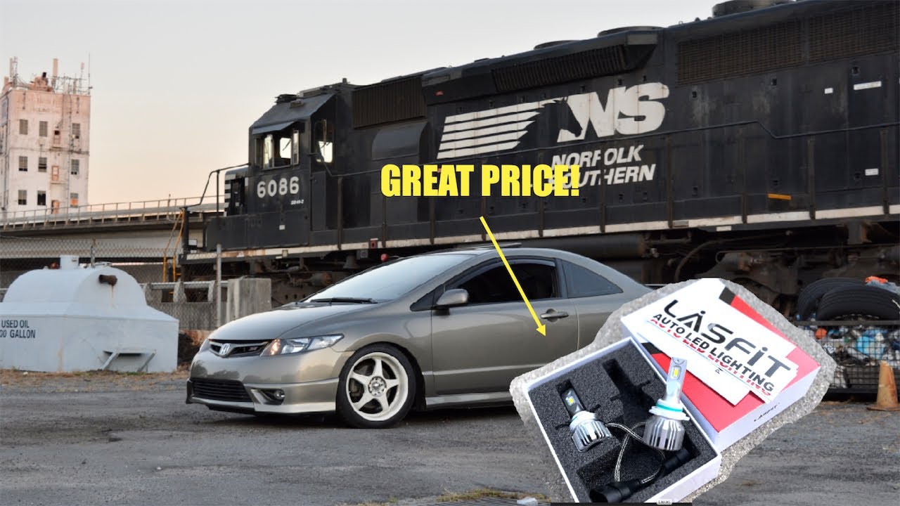 LED headlight bulb upgrade for 8th Generation Civic Si