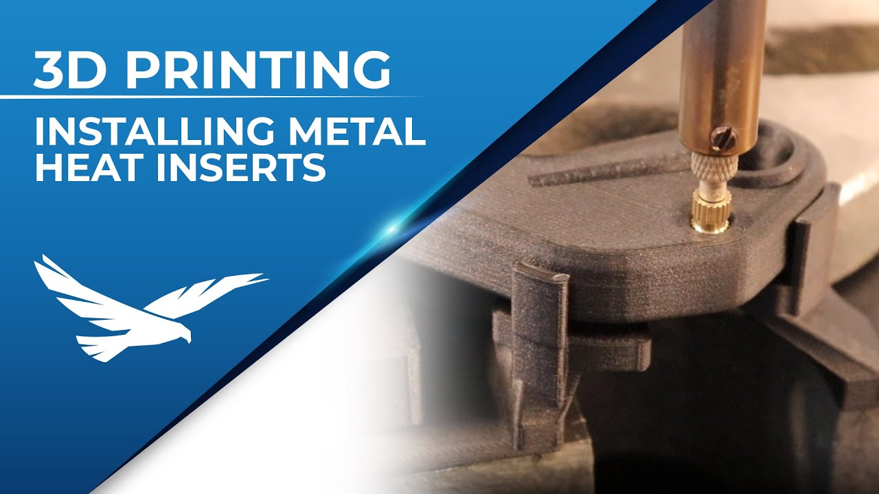 3D Printing Thursday - Installing Metal Heat Inserts