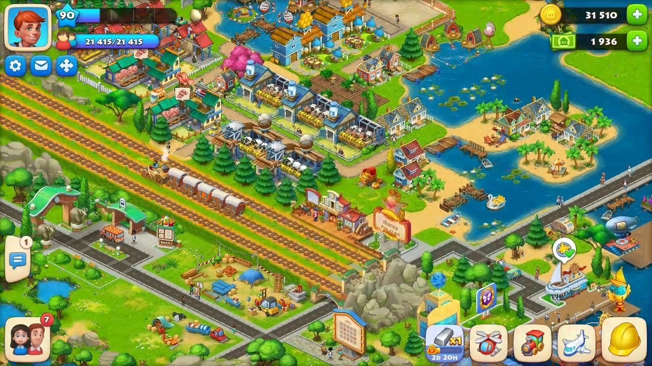 Township Gameplay Level 90