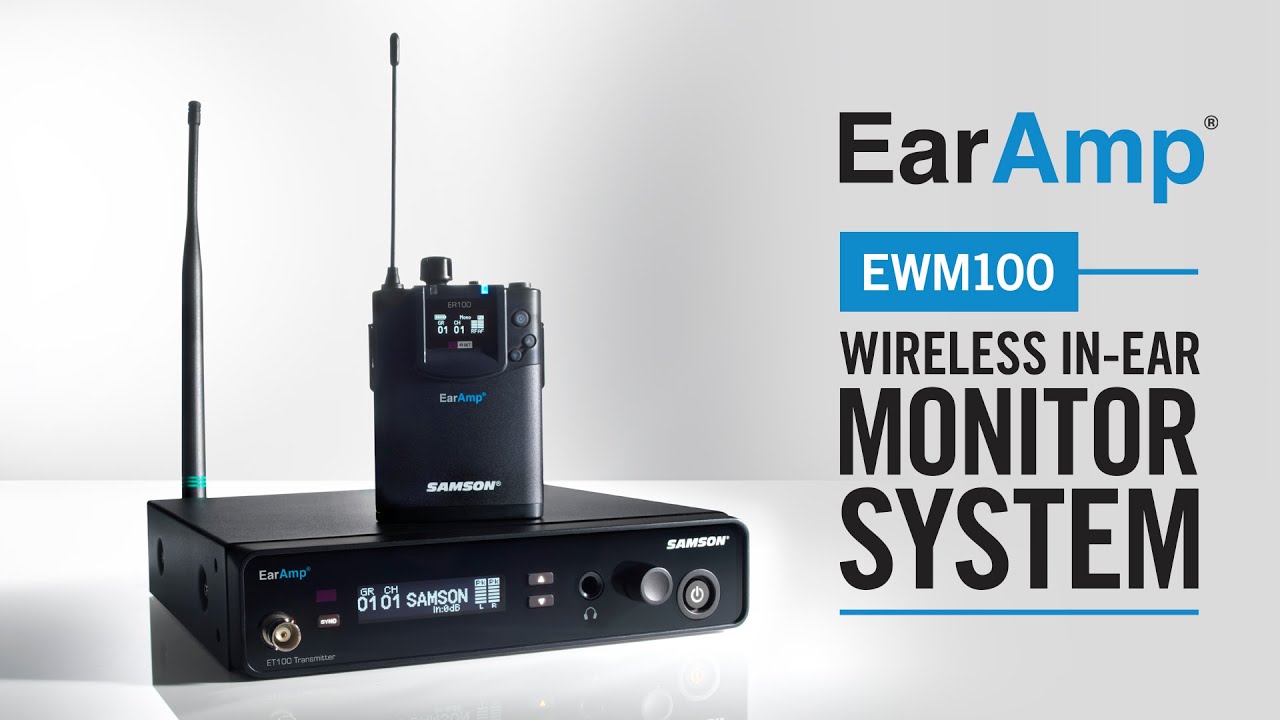 EarAmp® EWM100 Wireless In-Ear Monitor System