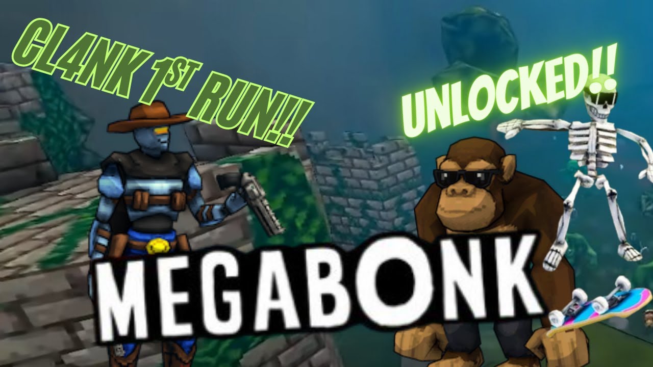 First Time Playing CL4NK! 🤖🔫 + UNLOCKING CALCIUM & MONKE! | Megabonk Gameplay