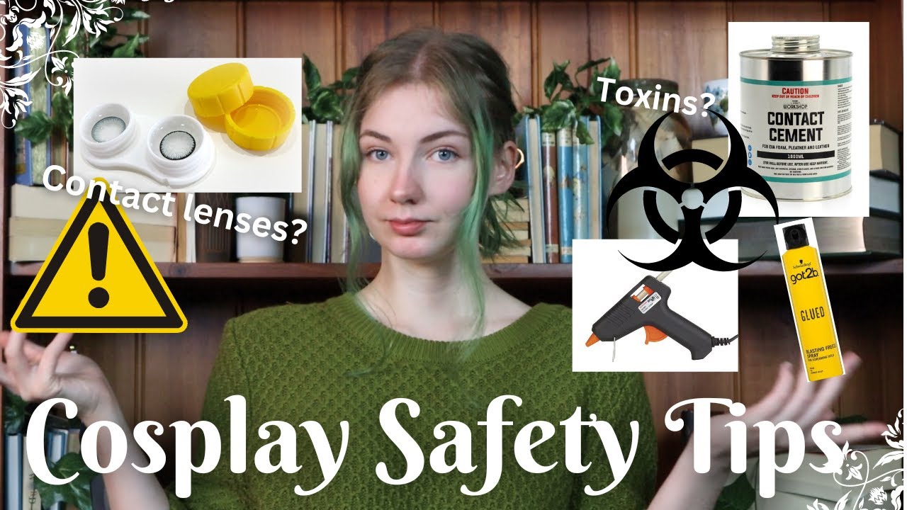 Cosplay Safety Tips! | Contact lenses, Cons, Crafting & more!