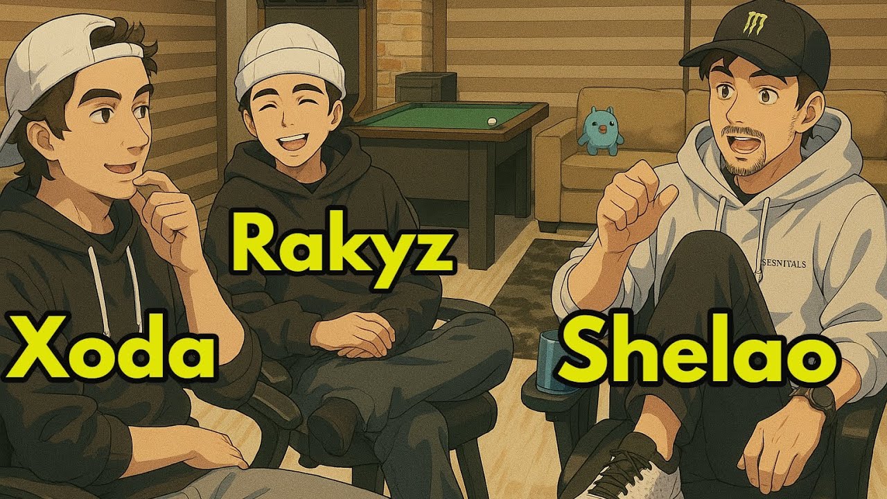 Shelao y Rakyz me vinieron a Visitar