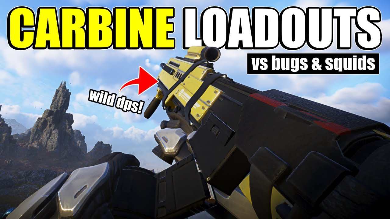 Top 3 Liberator Carbine Loadouts (vs illuminate & Terminids) | Helldivers 2
