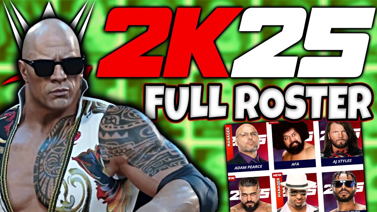 WWE 2k25 has 280 wrestlers CONFIRMED so far!! IGN Full ROSTER reveal🔥