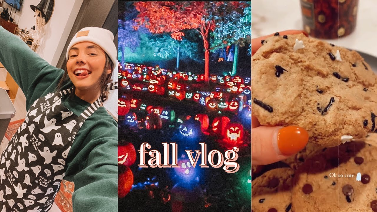 VLOG: starting to pack up our apartment to move, trader joe's run, halloween cookies & date night!