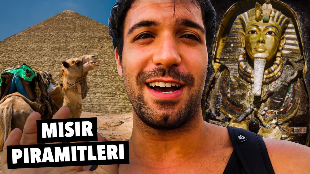 MISIR'da Piramitlerin İçine Girdik!! (Firavun Mezarlığı) - Kahire