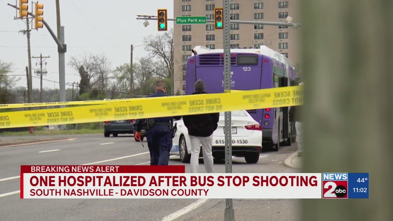 В результате стрельбы возле автобусной остановки в Южном Нэшвилле один человек получил ранение, е...