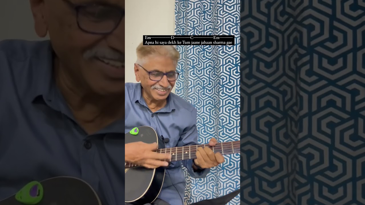 Learn “O mere dil ke chain” on Guitar | Learn Hindi Songs on Guitar with simple Chords