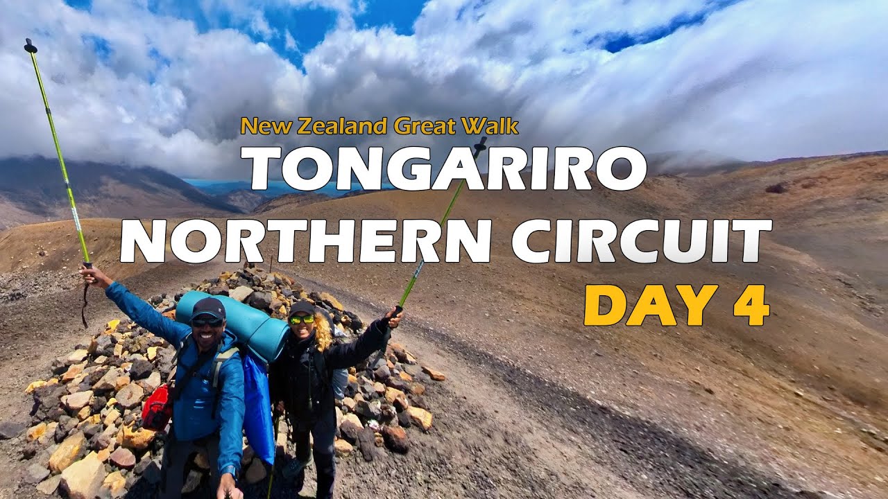 Trek Finale: Day 4 Tongariro Northern Circuit | Mangatepopo Hut to Whakapapa Village