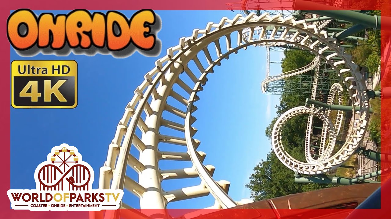 Python (Onride POV) Video Freizeitpark Efteling &ndash; Achterbahn &ndash; Vekoma Roller Coaster &ndash; Achtbaan