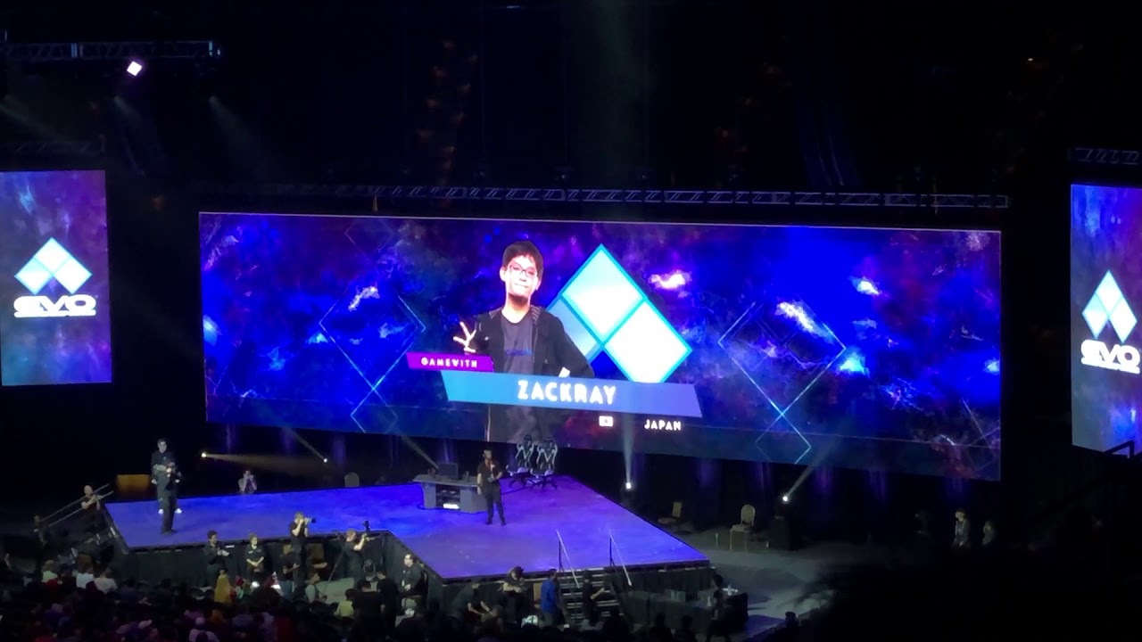 EVO 2019 Smash Ultimate Countdown/Top 8 Intro Crowd Reaction