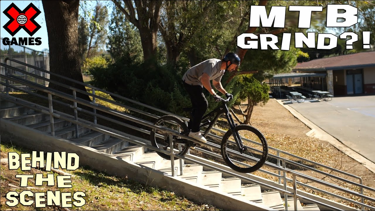 GRINDING ON A MTB | X Games BTS