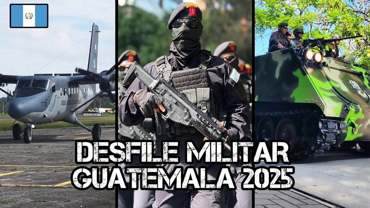 Resumen del Desfile Militar Guatemala 2025 // Especial del Día del Ejército Parte #2 // Carmochepe