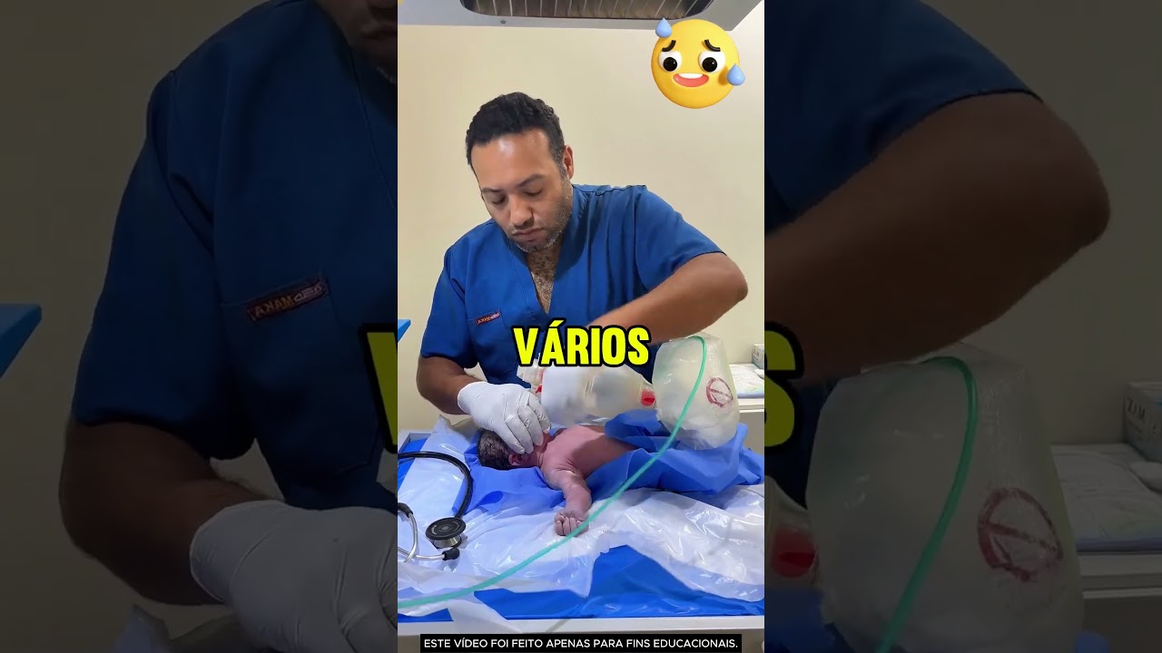 O m&eacute;dico salvou a vida do beb&ecirc;! 👨&zwj;⚕️👶