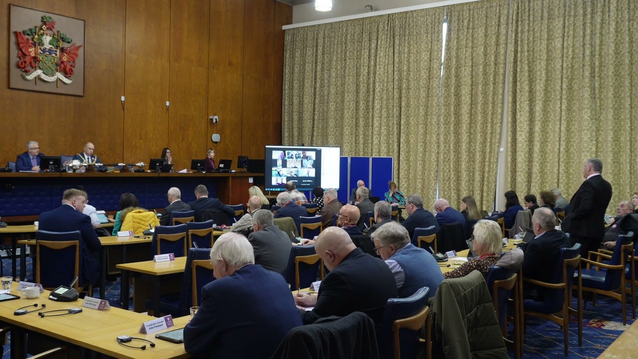 Local Development Plan adopted - councillor walk out and debate