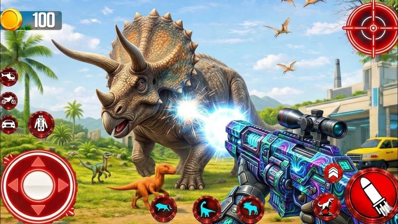 Wild Dino Hunter 3D 🦖🔥 Epic Jurassic Survival Adventure | Ultimate Shooting Game 2026