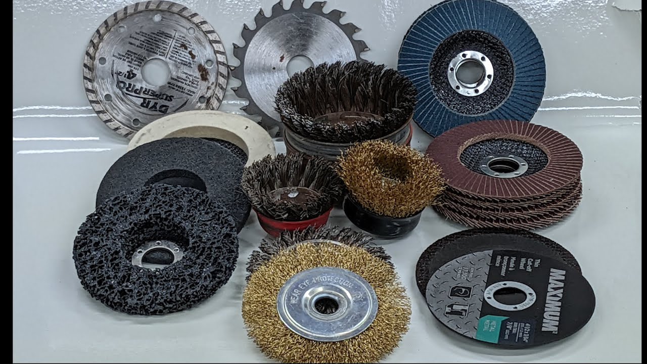 14 disques de meuleuse à angle incroyables et utiles !!!