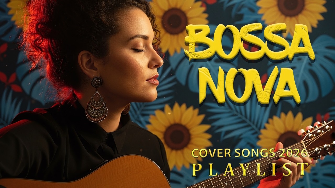 Bossa Nova Covers Of Popular Songs 50 Hits – Smooth Bossa Nova for Focus & Productivity ☕