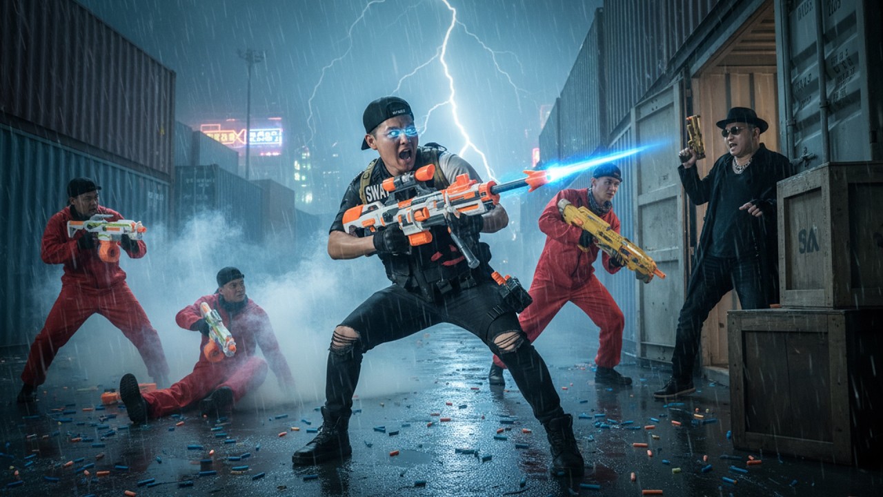 SEAL X NERF WAR : SEAL X's Epic Nerf Guns Takedown Of A Criminal Empire