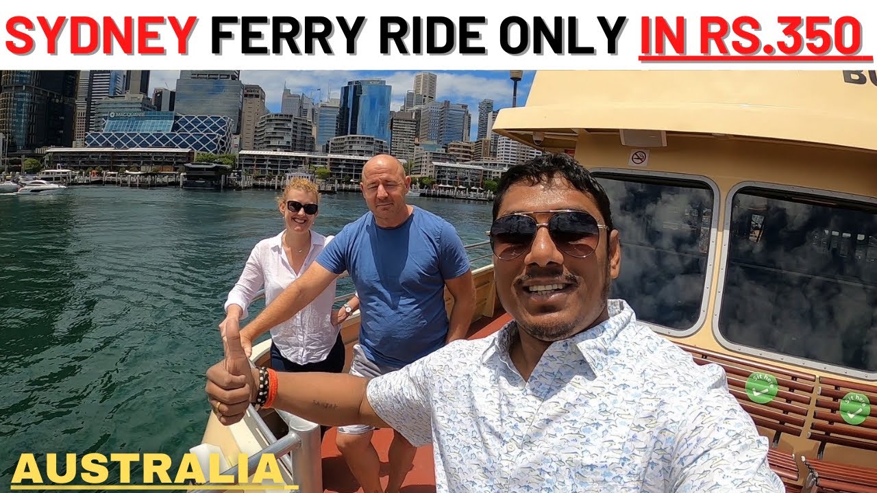 Unbelievably Cheap Sydney Ferry Ride! Explore Darling Harbour on Foot