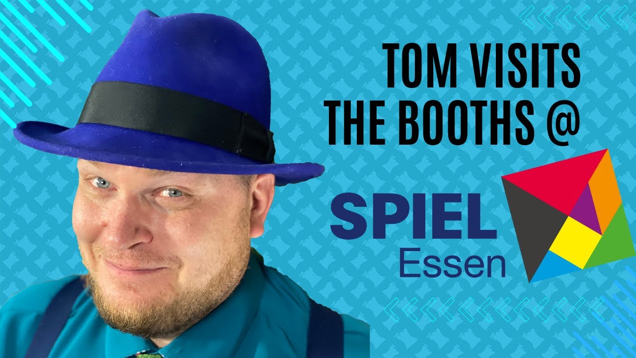 Tom Visits the Booths at Essen Spiel 2024!