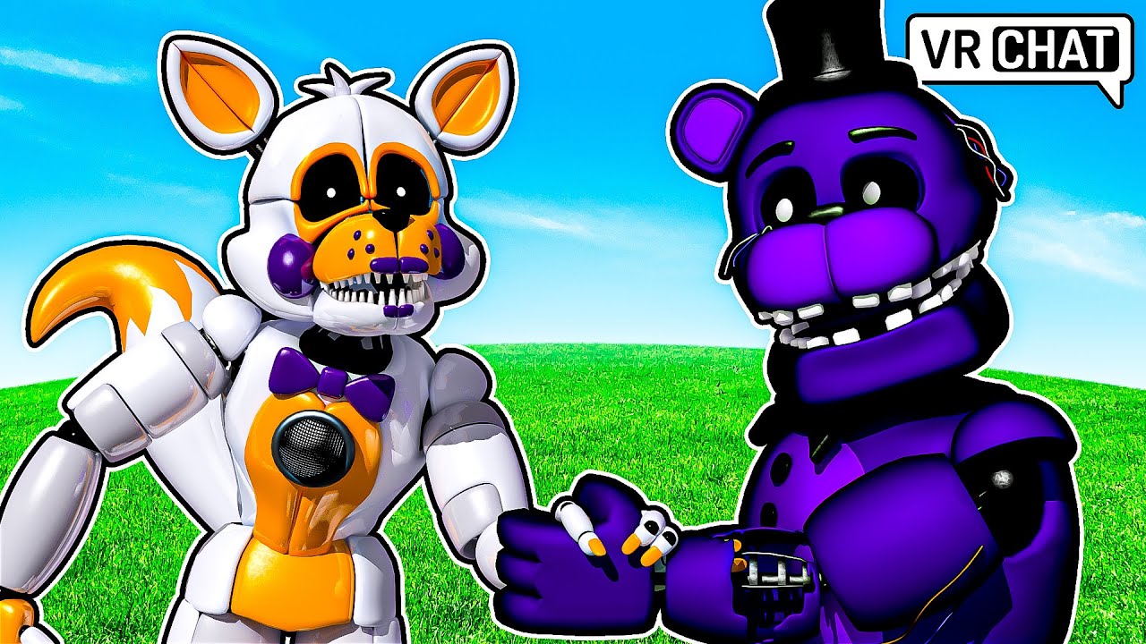 Shadow Freddy Meets LOLBIT in VRCHAT
