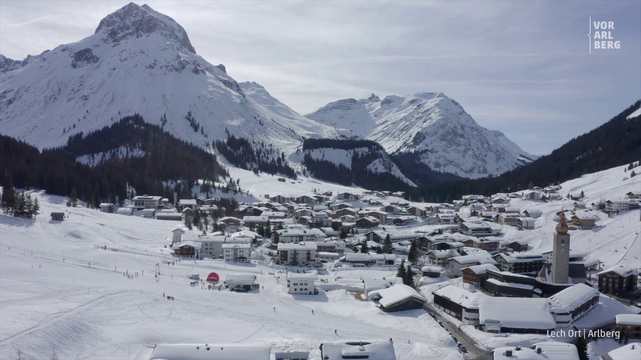 Lech am Arlberg - Vorarlberg von Oben