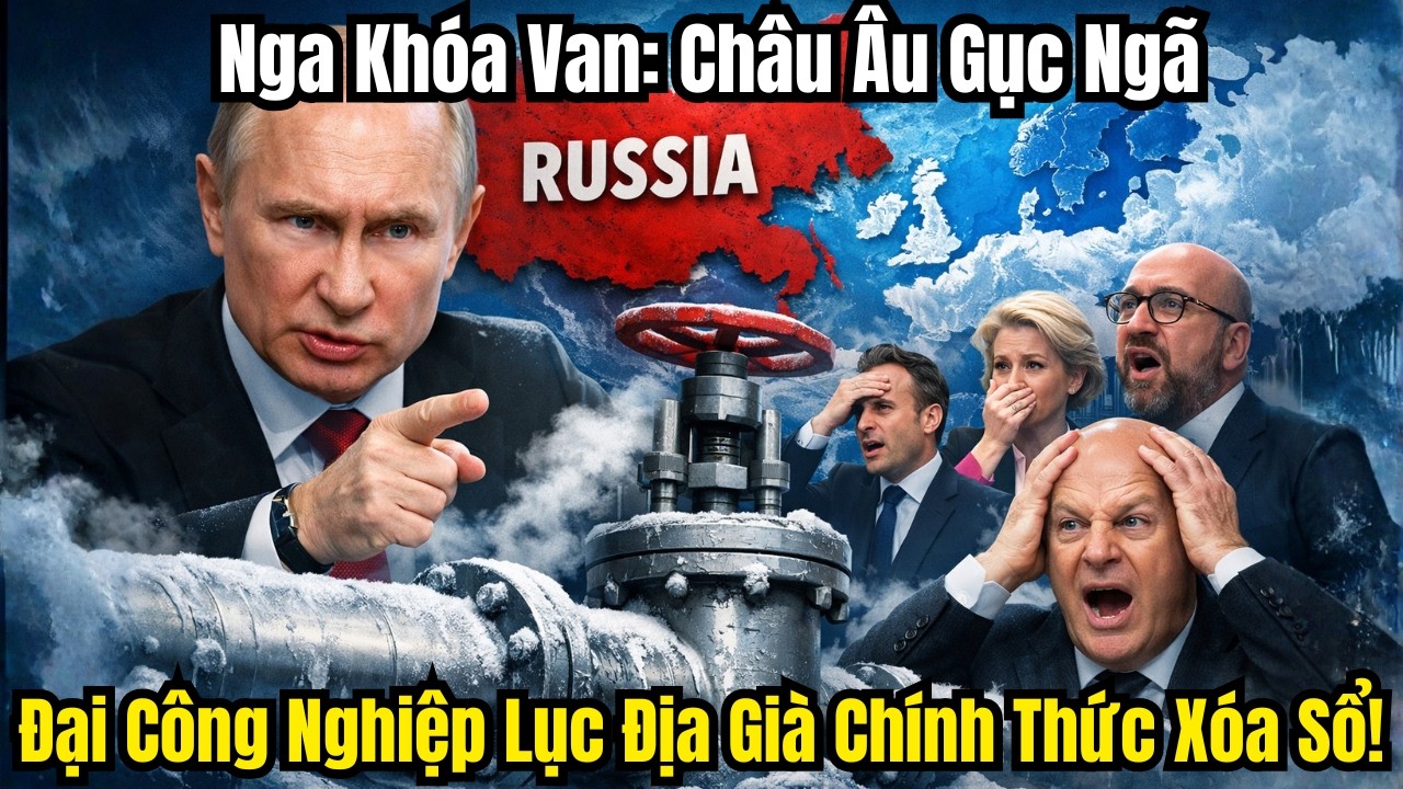 Nga Khóa Van: Châu Âu Gục Ngã – Đại Công Nghiệp Lục Địa Già Chính Thức Xóa Sổ!