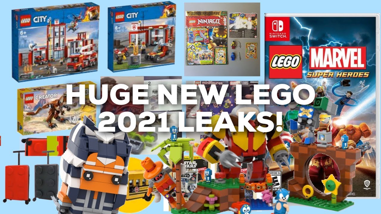 HUGE NEW LEGO 2021 LEAKS! Sonic, City, Creator, Marvel, Star Wars, Mario + MORE!!!!
