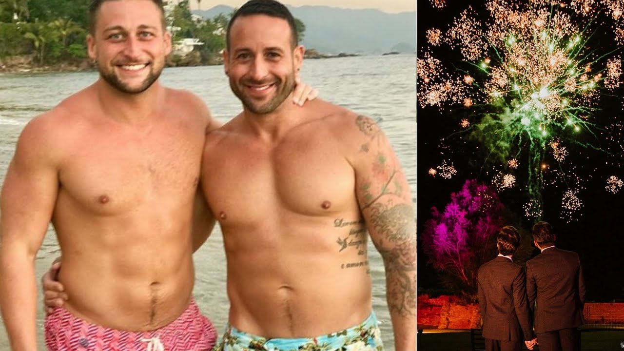 Самые романтичные гей-свадьбы #gay